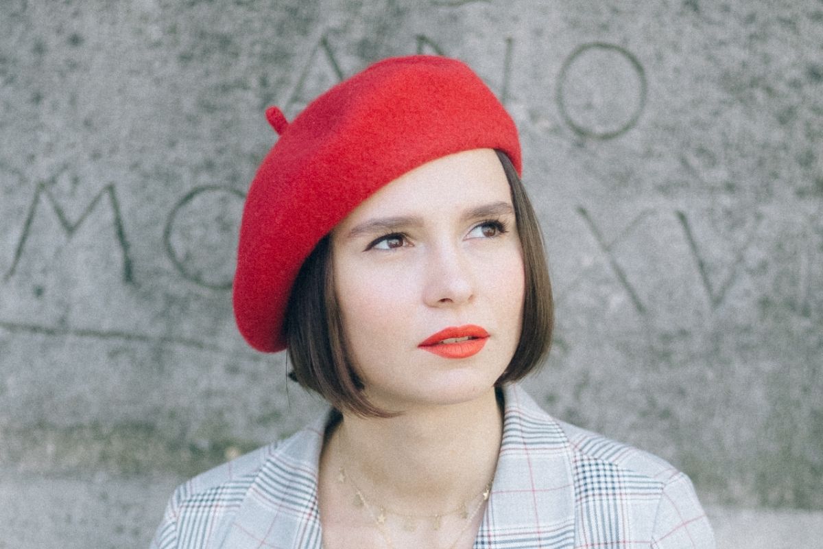 Classic Stretchable Wool French Beret